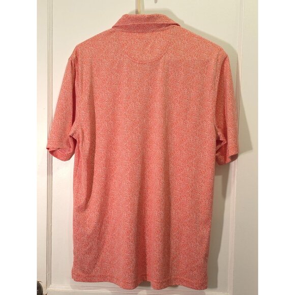 Greg Norman Men's M Coral Polo Shirt Play Dry Performance Golf Top - Picture 7 of 9